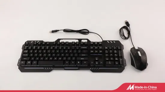 Atualizar conjunto de teclado e mouse portátil USB para escritório doméstico Wf019